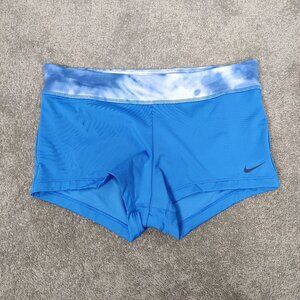 Nike Swim Women's Swim Trunk Shorts in Blue Size Medium Beach Summer NEW